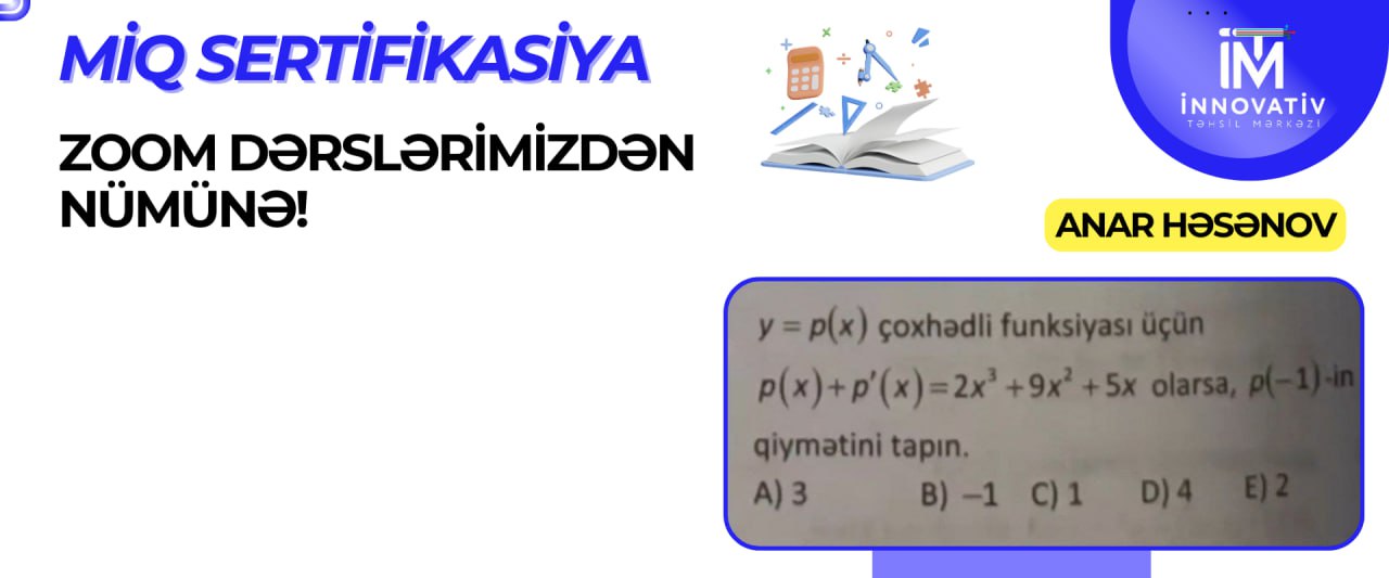 ZOOM DƏRSLƏRİMİZDƏN NÜMUNƏ