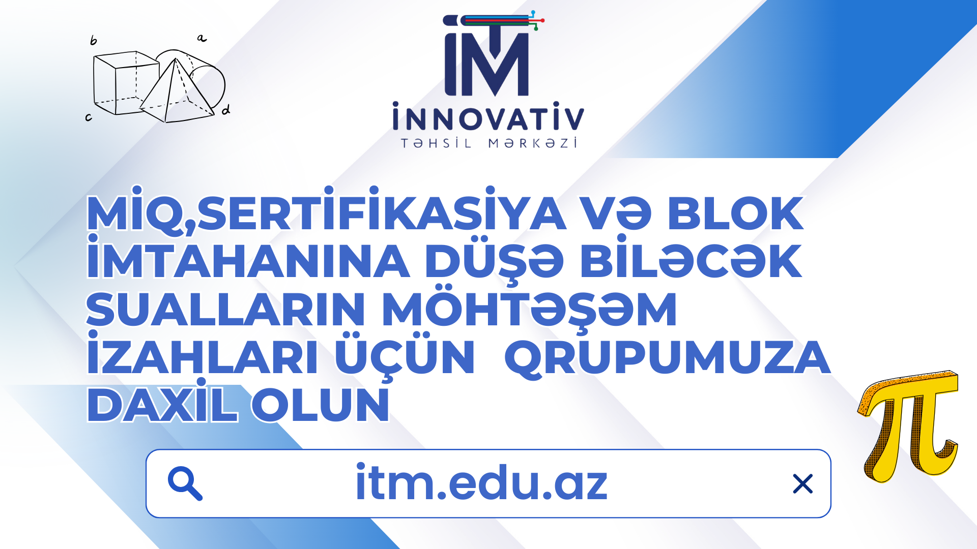 İTM-RİYAZİYYAT QRUPU 2025-2026