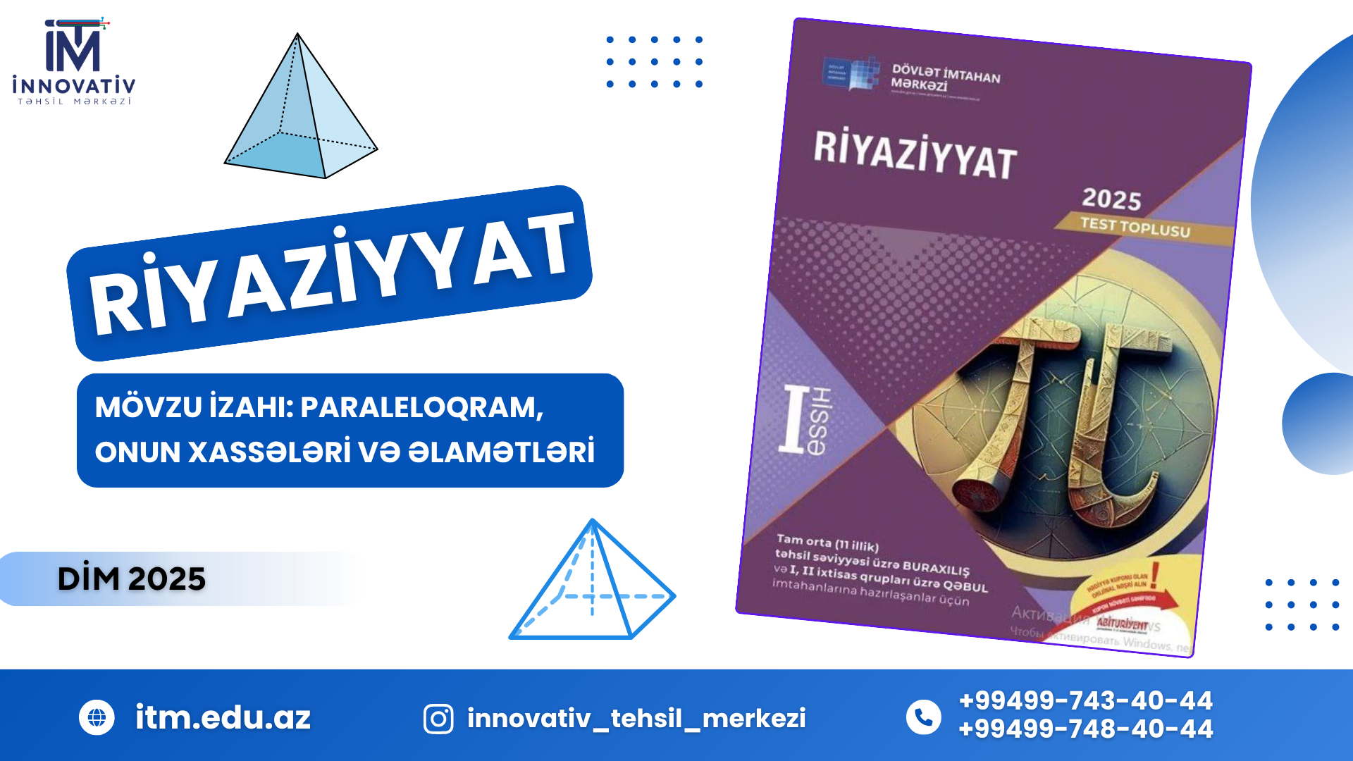 RİYAZİYYAT CANLI DƏRS İZAHI!
