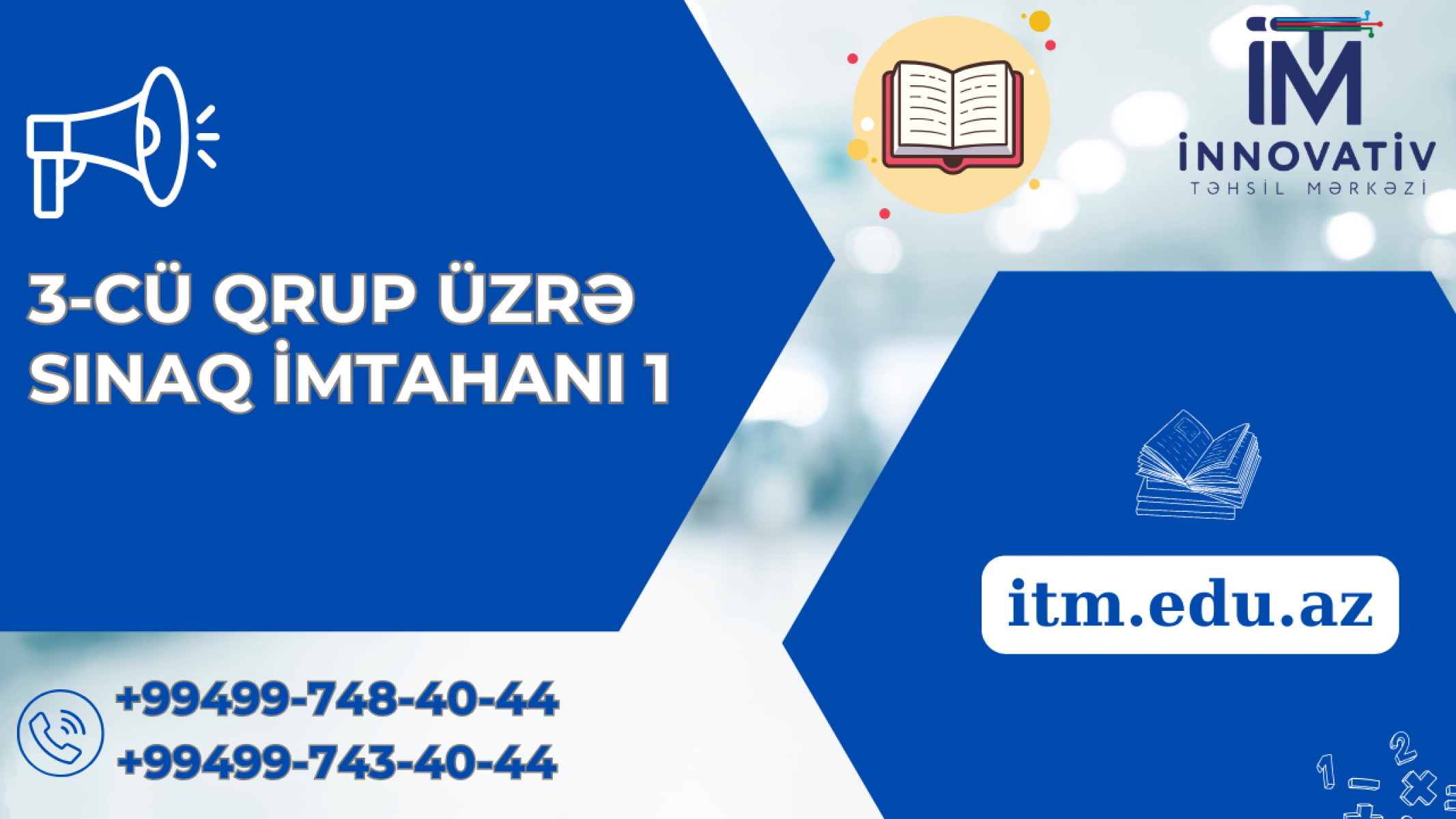 Azərbaycan dili və Ədəbiyyat 3-cü Qrup Blok Sınaq İmtahanı