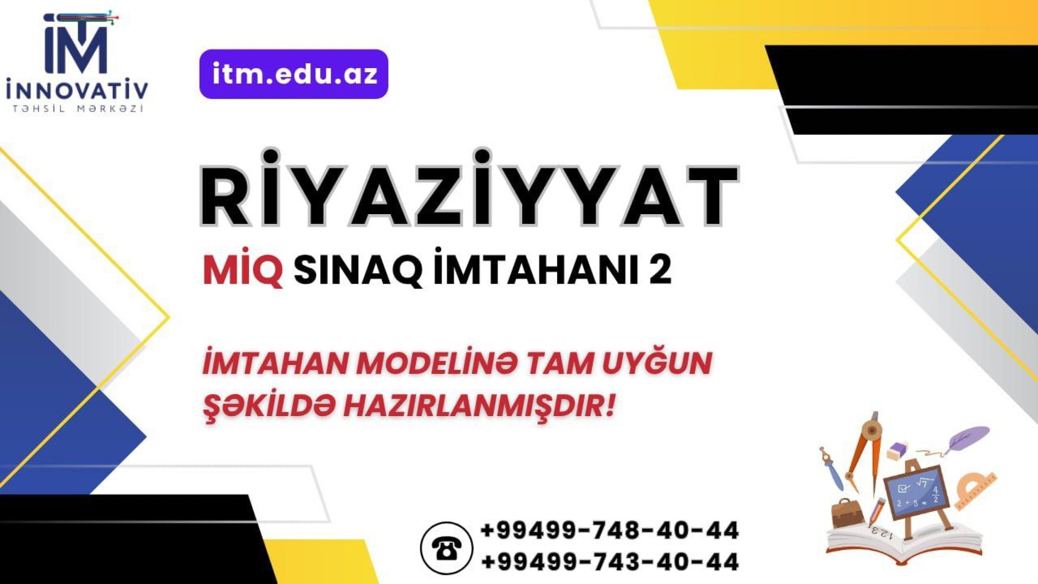 Riyaziyyat Miq Sınaq İmtahanı-2