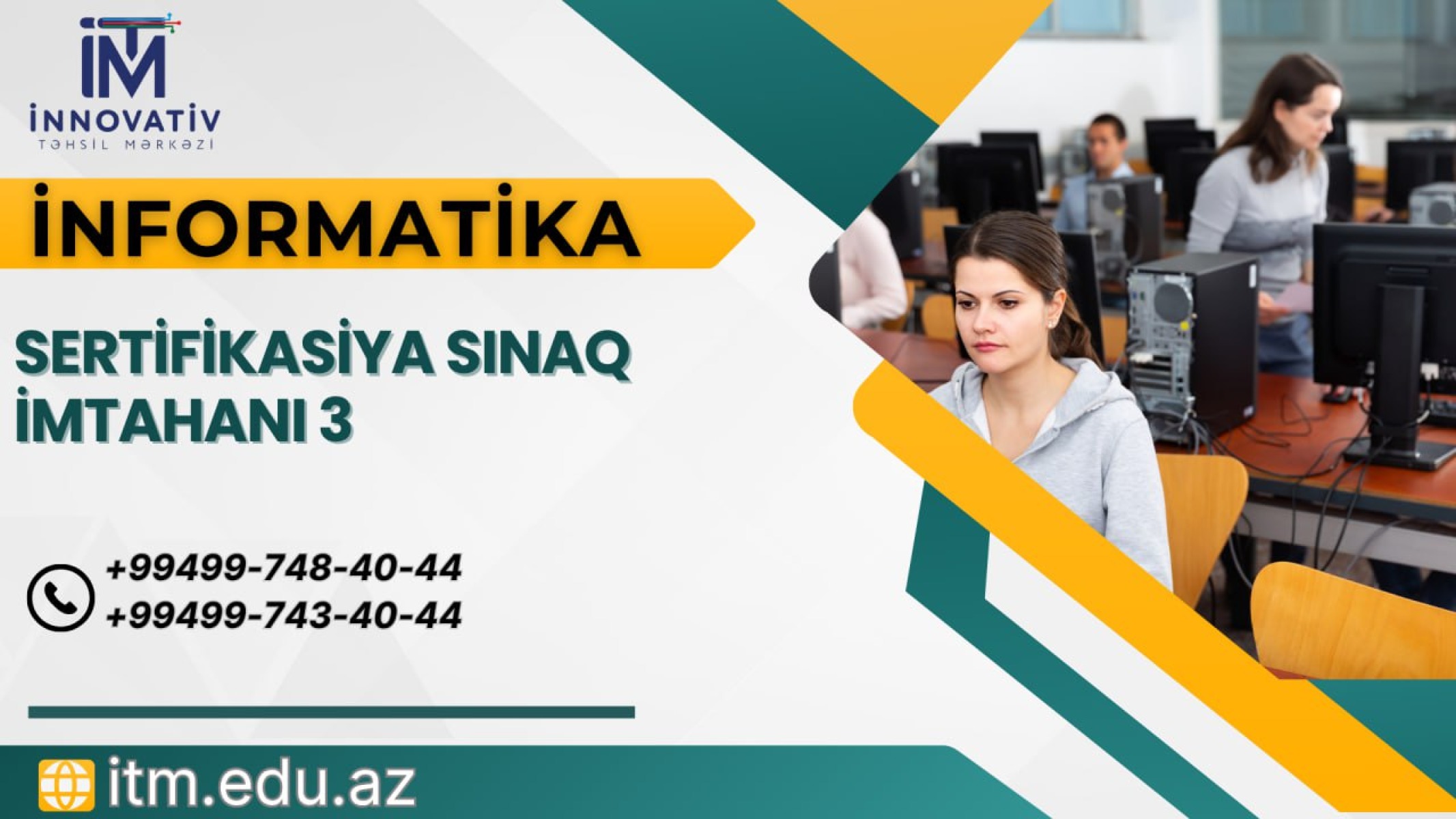 İnformatika Sertifikasiya Sınaq İmtahanı-3