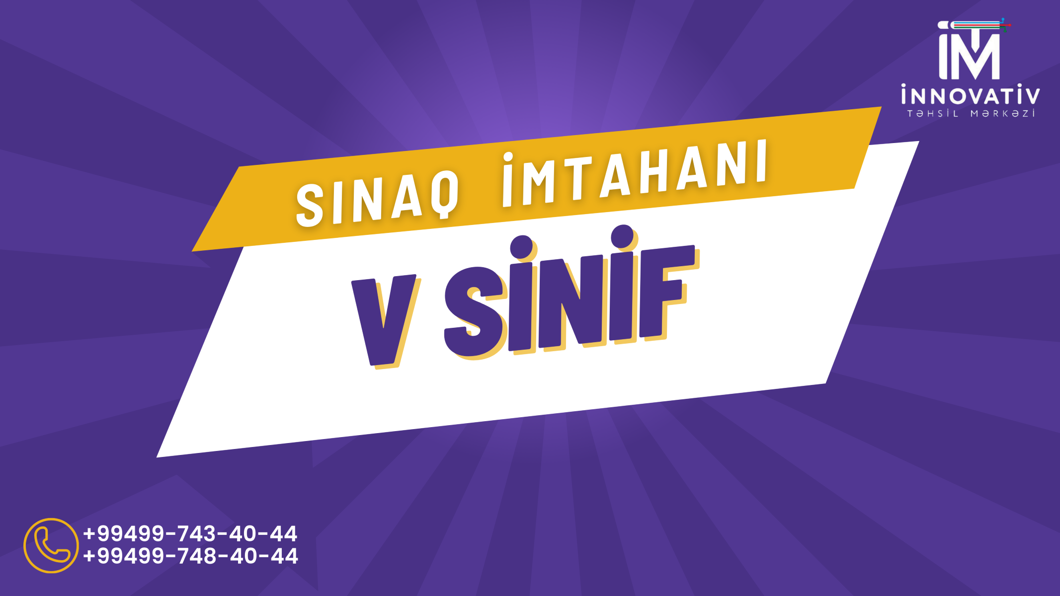 5 -ci sinif sınaq imtahanı