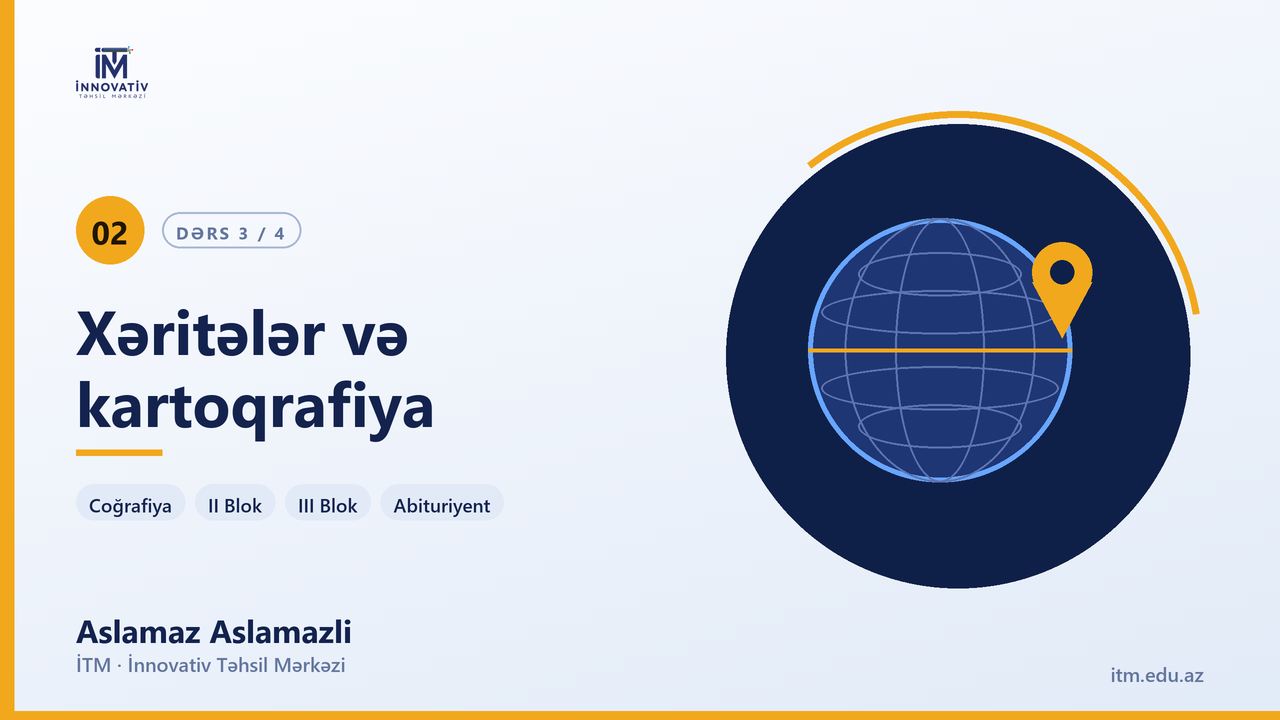 Plan, xəritə, qlobus.