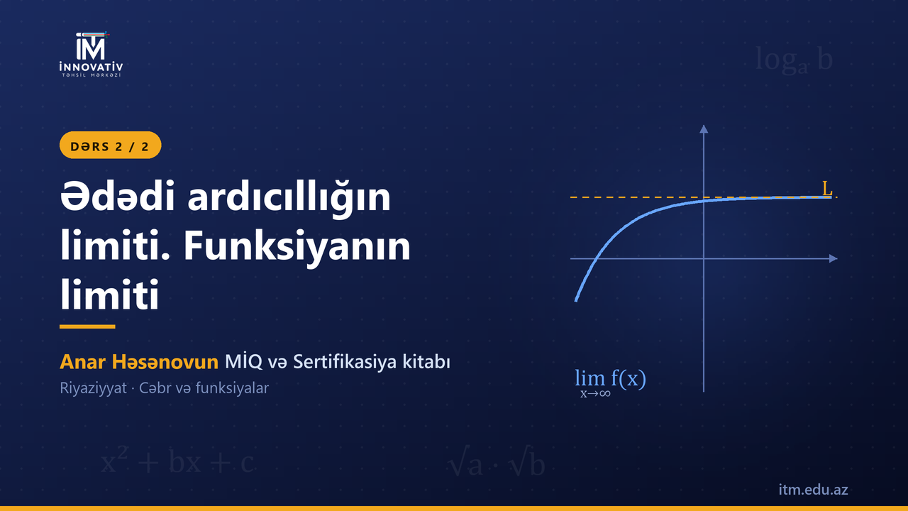 Limit 2 — Anar Həsənovun MİQ/Sertifikasiya kitabından