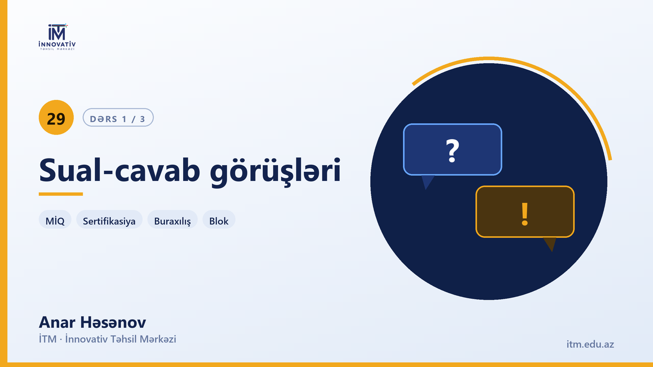 Sual cavab. Noyabr qrupu. 6 Yanvar. Zoom dərsimiz — Anar Həsənov | Riyaziyyat hazırlıq