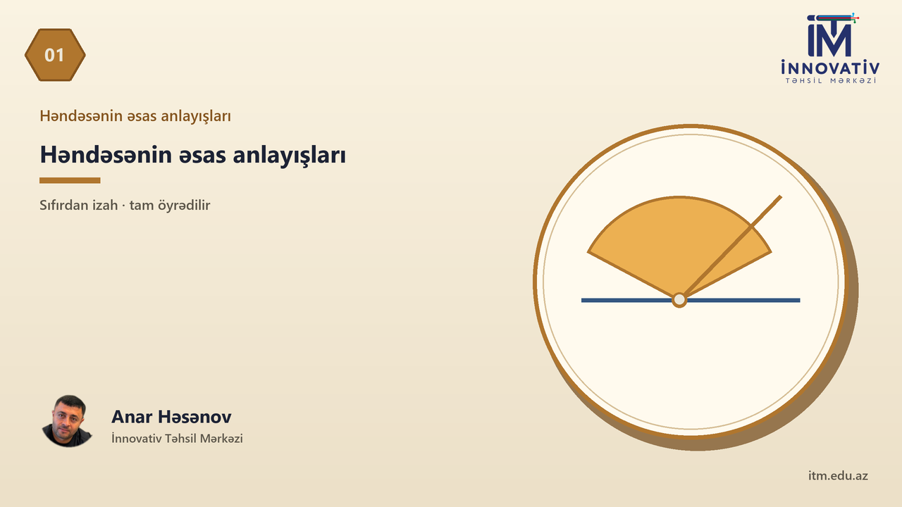 Həndəsənin əsas anlayışları