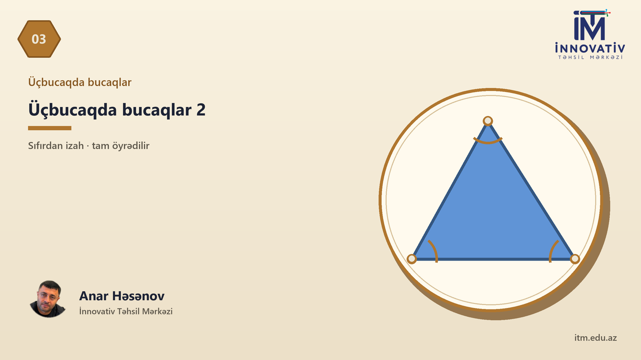 Üçbucaqda bucaqlar 2