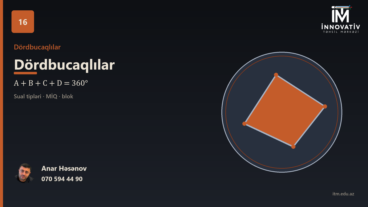 Dördbucaqlılar
