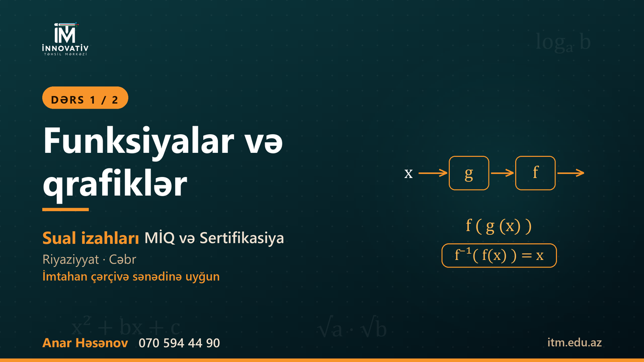 Mürəkkəb və tərs funksiyalar (Ələddin m kitabı)
